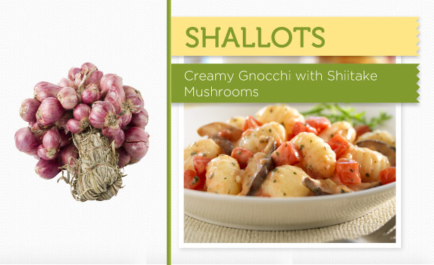 Creamy Gnocchi with Shiitake Mushrooms Recipe